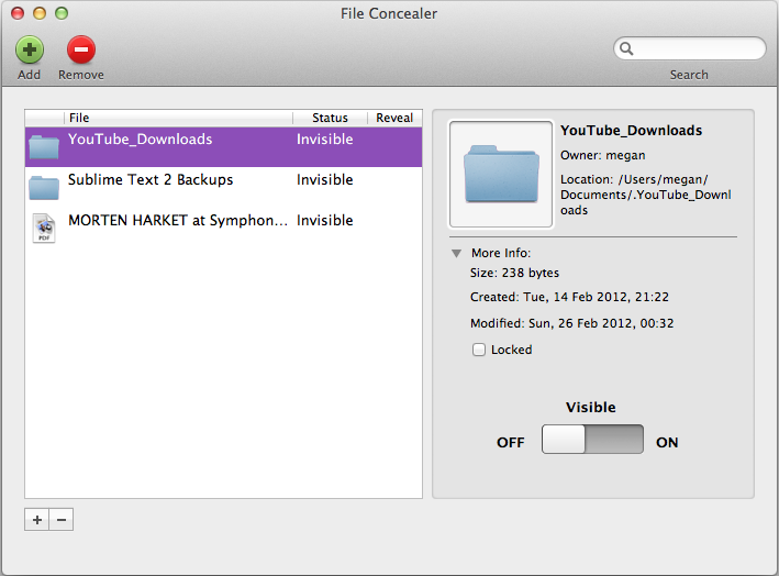 File Concealer icon File Concealer icon